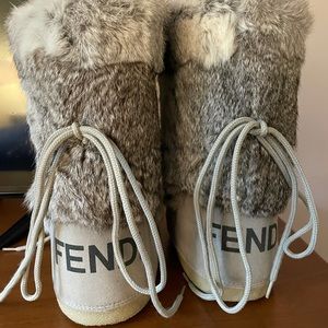 Fendi Fur Moon Boots